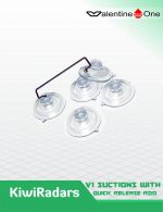 Suction Cups with Quick Release Wire Valentine One